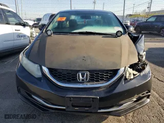 2013 Honda Civic Sdn LX with VIN 19XFB2F50DE053555, listed as a Copart auction lot 51796255 with 301,851 mi miles and Clean Title. Bid and sale history available at carsss.com. Image 5.