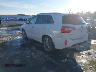 2014 Kia Sorento SX Limited with VIN 5XYKW4A71EG454589, listed as a IAAI auction lot 41421301 with 93,073 mi miles. Bid and sale history available at carsss.com. Image 3.