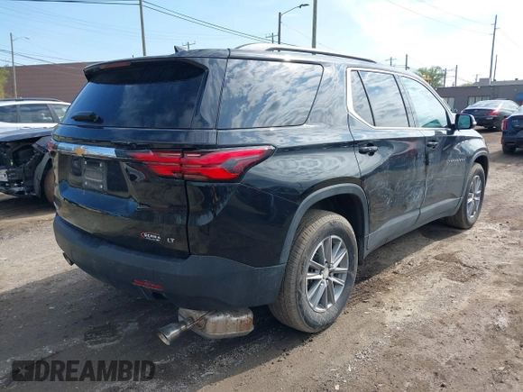 2023 Chevrolet Traverse LT Cloth with VIN 1GNERGKW9PJ121255, listed as a IAAI auction lot 42195974 with 20,847 mi miles and . Bid and sale history available at DreamBid. Image 4.
