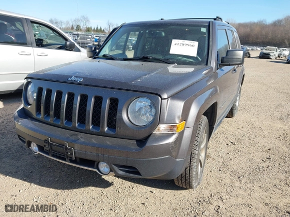 2017 Jeep Patriot High Altitude with VIN 1C4NJRFB4HD170804, listed as a IAAI auction lot 41289960 with 118,025 mi miles. Bid and sale history available at carsss.com. Image 17.