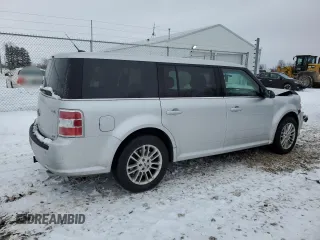 2013 Ford Flex SEL with VIN 2FMHK6C87DBD26752, listed as a Copart auction lot 88915455 with 150,314 mi miles and Salvage Title. Bid and sale history available at carsss.com. Image 3.