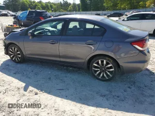 2014 Honda Civic EX-L with VIN 19XFB2F90EE010080, listed as a Copart auction lot 52307055 with 284,203 mi miles and Salvage Title. Bid and sale history available at DreamBid. Image 2.