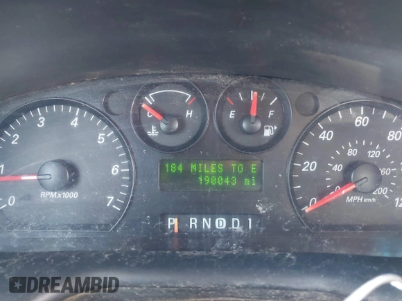 2005 Ford Taurus SE with VIN 1FAFP53U75A226240, listed as a IAAI auction lot 42066974 with 190,043 mi miles. Bid and sale history available at carsss.com. Image 7.