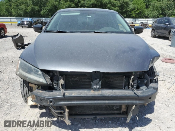 2015 Volkswagen Jetta S with VIN 3VW2K7AJ2FM303531, listed as a Copart auction lot 57272785 with 171,855 mi miles and Salvage title. Bid and sale history available at DreamBid. Image 5.