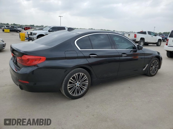 2018 BMW 5 Series 530i with VIN WBAJA5C53JWA36897, listed as a Copart auction lot 51433675 with 135,214 mi miles and Clean Title. Bid and sale history available at DreamBid. Image 3.