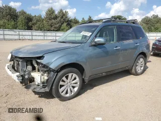 2012 Subaru Forester X Premium with VIN JF2SHADC5CH470401, listed as a Copart auction lot 60984165 with 168,645 mi miles and Salvage title. Bid and sale history available at DreamBid. Image 1.