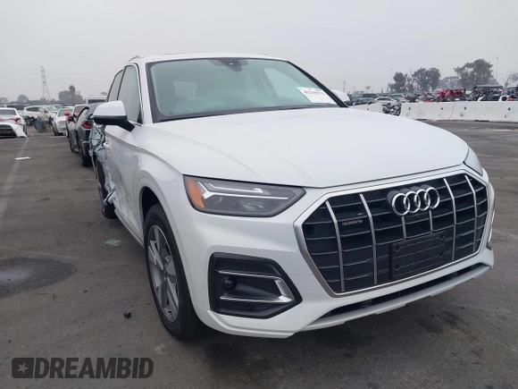 2024 Audi Q5 Premium Plus z VIN WA1BBAFY9R2044435, wystawiony jako IAAI lot #41210271 z przebiegiem 8 906 mil mil oraz . Historia ofert i sprzedaży dostępna na DreamBid. Obrazek 1.