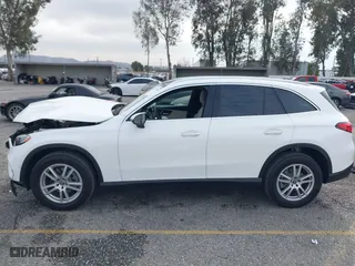 2025 Mercedes-Benz GLC with VIN W1NKM4GB8SF245147, listed as a IAAI auction lot 41207989 with 1,105 mi miles. Bid and sale history available at carsss.com. Image 14.