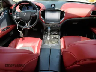 2019 Maserati Ghibli S Q4 GranLusso with VIN ZAM57YTL5K1329372, listed as a Copart auction lot 68972364 with 53,387 mi miles and Salvage Title. Bid and sale history available at carsss.com. Image 8.