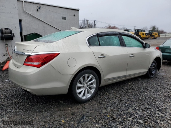 2016 Buick LaCrosse Leather with VIN 1G4GB5G34GF202770, listed as a Copart auction lot 49212095 with 36,495 mi miles and Salvage Title. Bid and sale history available at carsss.com. Image 3.