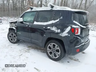 2018 Jeep Renegade Limited with VIN ZACCJBDB6JPH06029, listed as a IAAI auction lot 41364624 with 117,711 mi miles and . Bid and sale history available at DreamBid. Image 3.
