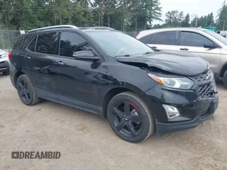 2019 Chevrolet Equinox Premier z VIN 2GNAXYEX5K6303782, wystawiony jako IAAI lot #42474672 z przebiegiem 55 889 mil mil oraz . Historia ofert i sprzedaży dostępna na DreamBid. Obrazek 1.