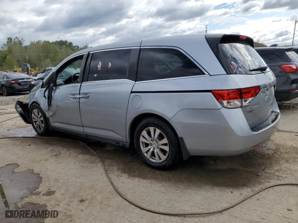 2016 Honda Odyssey EX-L with VIN 5FNRL5H6XGB135342, listed as a Copart auction lot 73164754 with 178,050 mi miles and Non Repairable. Bid and sale history available at carsss.com. Image 2.