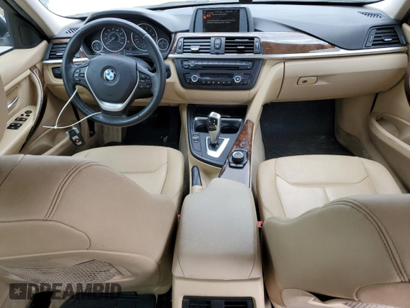 2015 BMW 3 Series 328i with VIN WBA3C1C55FK120405, listed as a Copart auction lot 54374035 with 121,411 mi miles and Salvage title. Bid and sale history available at DreamBid. Image 8.
