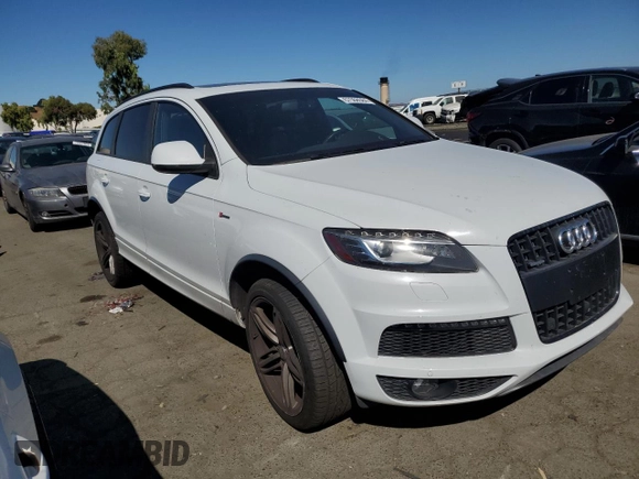2015 Audi Q7 S line Prestige z VIN WA1DGAFE1FD017150, wystawiony jako Copart lot #67568584 z przebiegiem 128 221 mil mil oraz Szkoda całkowita • Salvage title. Historia ofert i sprzedaży dostępna na DreamBid. Obrazek 4.