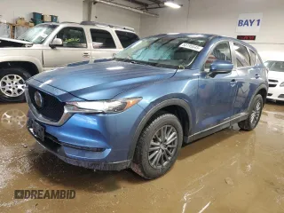 2019 Mazda CX-5 Touring with VIN JM3KFACM3K1603122, listed as a Copart auction lot 50195545 with 76,225 mi miles and Salvage Title. Bid and sale history available at carsss.com. Image 1.