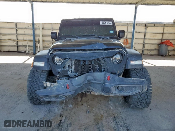 2020 Jeep Gladiator Rubicon с VIN 1C6JJTBG5LL116138, выставлен на аукционе Copart как лот 58061265 с пробегом 50 274 миль миль и Списание • Salvage title. История ставок и продаж доступна на DreamBid. Изображение 5.