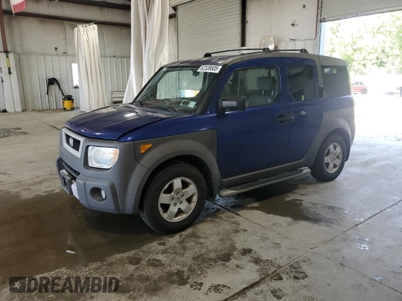 2004 Honda Element EX with VIN 5J6YH28524L013063, listed as a Copart auction lot 62339505 with 172,770 mi miles and Salvage title. Bid and sale history available at DreamBid. Image 1.