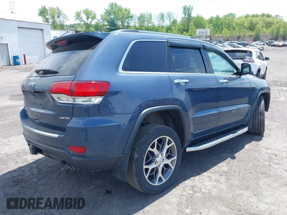 2021 Jeep Grand Cherokee 80th Anniversary with VIN 1C4RJFBGXMC775539, listed as a IAAI auction lot 42241659 with 23,541 mi miles and . Bid and sale history available at DreamBid. Image 4.