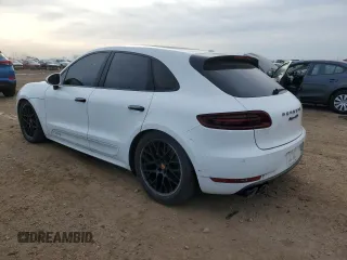 2018 Porsche Macan GTS with VIN WP1AG2A53JLB62001, listed as a Copart auction lot 43154635 with Not provided miles and Salvage title. Bid and sale history available at DreamBid. Image 2.