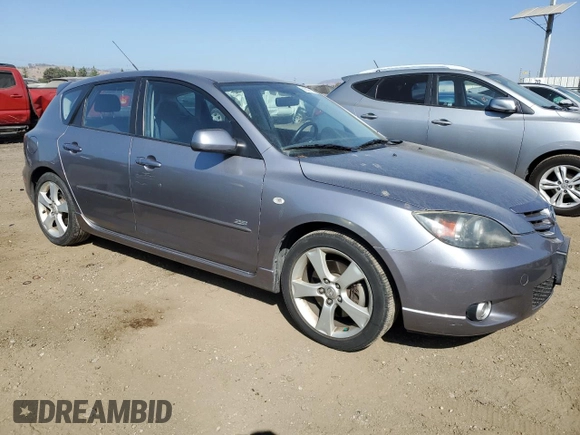 2006 Mazda 3 S Grand Touring with VIN JM1BK344261458238, listed as a Copart auction lot 69338134 with 125,984 mi miles and Salvage Title. Bid and sale history available at DreamBid. Image 4.