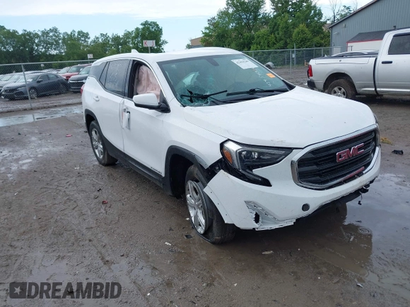 2019 GMC Terrain SLE with VIN 3GKALMEV5KL364822, listed as a IAAI auction lot 42454349 with 59,603 mi miles and . Bid and sale history available at DreamBid. Image 1.