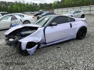 2003 Nissan 350Z Touring with VIN JN1AZ34EX3T015693, listed as a Copart auction lot 51972265 with 0 mi miles and Salvage Title. Bid and sale history available at carsss.com. Image 1.