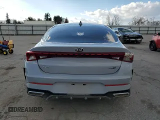 2021 Kia K5 GT-Line with VIN 5XXG64J25MG006868, listed as a Copart auction lot 42458495 with 78,771 mi miles and Salvage Title. Bid and sale history available at carsss.com. Image 6.
