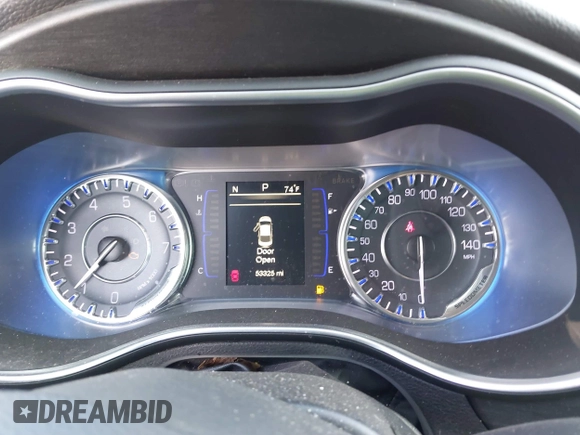 2016 Chrysler 200 Limited with VIN 1C3CCCAB6GN179202, listed as a IAAI auction lot 40747369 with 53,325 mi miles and . Bid and sale history available at DreamBid. Image 7.