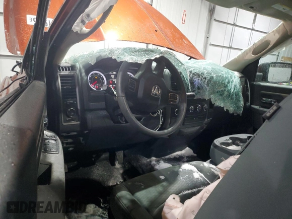 2013 Ram 1500 Express with VIN 3C6JR7AT7DG572736, listed as a Copart auction lot 45131975 with 65,518 mi miles and Salvage title. Bid and sale history available at DreamBid. Image 8.
