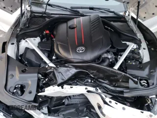 2023 Toyota GR Supra 3.0 with VIN WZ1DB0G07PW058441, listed as a Copart auction lot 81649544 with 0 mi miles and Salvage Title. Bid and sale history available at carsss.com. Image 12.