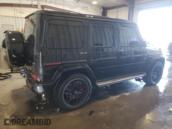 2024 Mercedes-Benz G 63 AMG with VIN W1NYC7HJ9RX504754, listed as a Copart auction lot 46130705 with Not Provided miles and Salvage Title. Bid and sale history available at DreamBid. Image 3.