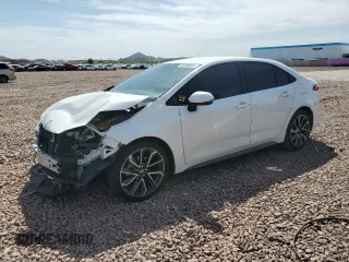 2020 Toyota Corolla SE with VIN JTDS4RCE5LJ016170, listed as a Copart auction lot 50969895 with 58,383 mi miles and Salvage Title. Bid and sale history available at DreamBid. Image 1.