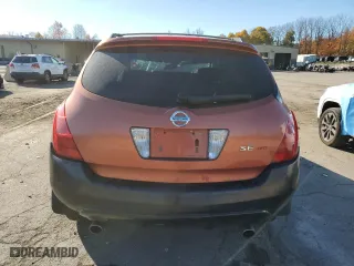 2003 Nissan Murano SE with VIN JN8AZ08W93W217183, listed as a Copart auction lot 77698384 with 0 mi miles and Salvage Title. Bid and sale history available at carsss.com. Image 6.