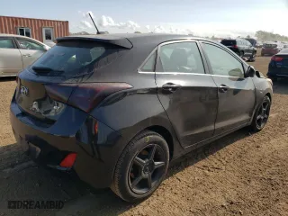2016 Hyundai Elantra GT with VIN KMHD35LH7GU295801, listed as a Copart auction lot 68024214 with 0 mi miles and Salvage Title. Bid and sale history available at carsss.com. Image 3.