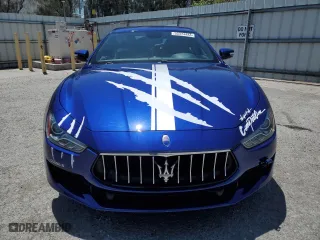 2019 Maserati Ghibli with VIN ZAM57XSA9K1322189, listed as a Copart auction lot 55374484 with 22,937 mi miles and Salvage Title. Bid and sale history available at carsss.com. Image 5.