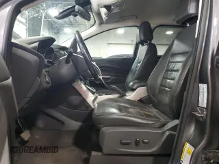 2013 Ford Escape SEL with VIN 1FMCU9HX8DUA34141, listed as a Copart auction lot 59681875 with 182,235 mi miles and Salvage title. Bid and sale history available at DreamBid. Image 7.