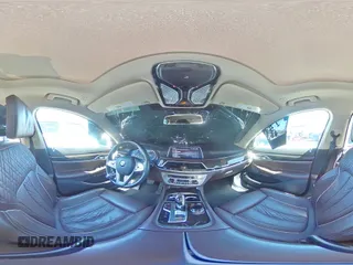 2016 BMW 7 Series 750i with VIN WBA7F0C56GGM20770, listed as a Copart auction lot 75985684 with 92,142 mi miles and Salvage Title. Bid and sale history available at carsss.com. Image 14.