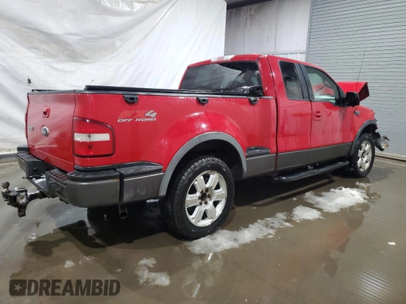 2008 Ford F-150 XLT with VIN 1FTPX04528KC03701, listed as a Copart auction lot 86732584 with 152,967 mi miles and Salvage title. Bid and sale history available at DreamBid. Image 3.
