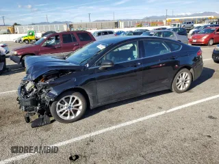 2020 Ford Fusion Hybrid SE with VIN 3FA6P0LU1LR148964, listed as a Copart auction lot 43479143 with 0 mi miles. Bid and sale history available at carsss.com. Image 1.