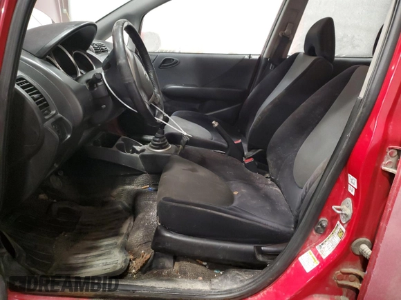 2007 Honda Fit Sport with VIN JHMGD376X7S034491, listed as a Copart auction lot 88989655 with 184,022 mi miles and Non Repairable. Bid and sale history available at carsss.com. Image 7.