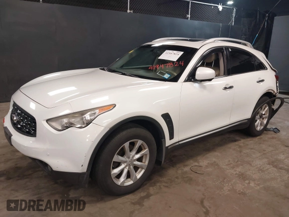 2009 Infiniti FX with VIN JNRAS18W69M151587, listed as a IAAI auction lot 41947824 with 151,513 mi miles and . Bid and sale history available at DreamBid. Image 17.