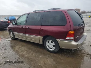 2001 Ford Windstar SEL with VIN 2FMZA53471BB45936, listed as a Copart auction lot 80186094 with 214,152 mi miles and Salvage Title. Bid and sale history available at carsss.com. Image 2.