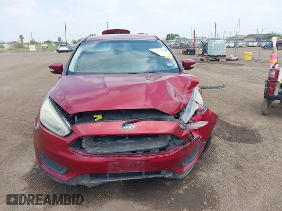2015 Ford Focus SE with VIN 1FADP3F24FL323536, listed as a IAAI auction lot 41876148 with 221,050 mi miles. Bid and sale history available at carsss.com. Image 13.