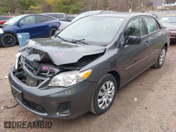 2013 Toyota Corolla L with VIN 2T1BU4EEXDC934686, listed as a IAAI auction lot 42074981 with 167,577 mi miles. Bid and sale history available at carsss.com. Image 22.
