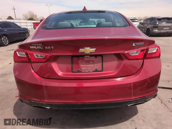 2016 Chevrolet Malibu Premier with VIN 1G1ZH5SX4GF289360, listed as a Copart auction lot 53733685 with 63,079 mi miles and Salvage Title. Bid and sale history available at DreamBid. Image 6.