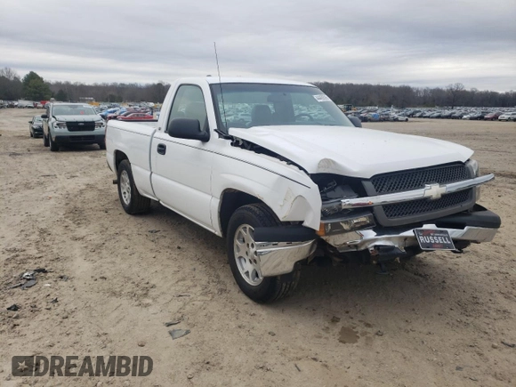 2004 Chevrolet Silverado 1500 Work Truck with VIN 1GCEC14XX4Z269229, listed as a Copart auction lot 44469395 with 52,105 mi miles and Salvage Title. Bid and sale history available at carsss.com. Image 4.