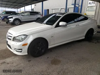 2012 Mercedes-Benz C-Class C 250 with VIN WDDGJ4HBXCF856583, listed as a Copart auction lot 44264785 with 80,375 mi miles and Salvage Title. Bid and sale history available at carsss.com. Image 1.