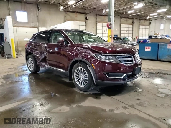 2017 Lincoln MKX Select with VIN 2LMPJ8KR1HBL35154, listed as a Copart auction lot 51227755 with 25,319 mi miles and Salvage Title. Bid and sale history available at carsss.com. Image 11.