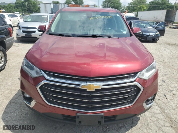 2018 Chevrolet Traverse LT Leather with VIN 1GNERHKW0JJ126406, listed as a Copart auction lot 55109144 with 156,430 mi miles and Salvage Title. Bid and sale history available at carsss.com. Image 5.